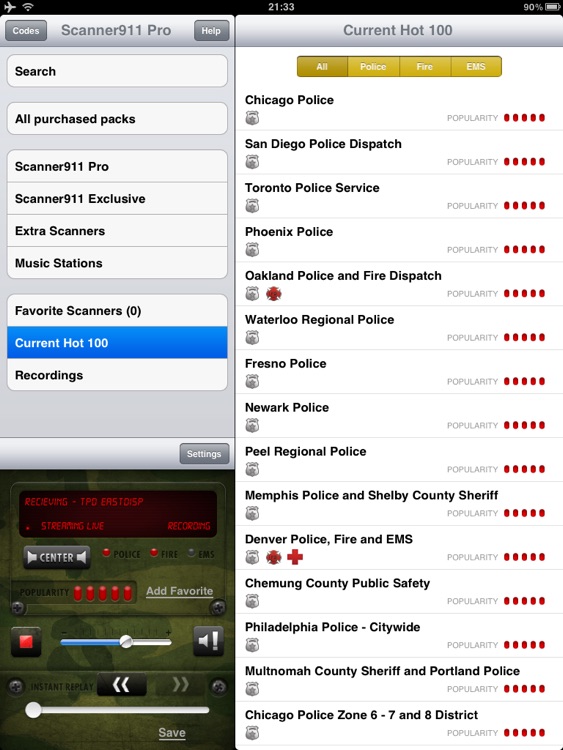 Scanner911 HD Police Radio