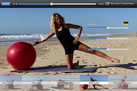 Swiss ball pilates Lite screenshot 3