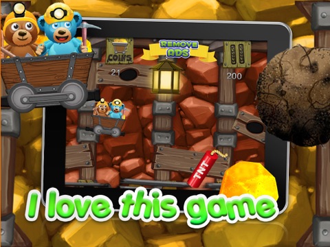 Гадкий Золотой Медведи Rush - Бесплатные игры шахтер Железнодорожный ! A Despicable Bears Gold Rush - Free Rail Miner Game на iPad
