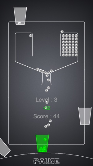 100 Falling Balls - Fill The Cups: mini arcade game edition(圖1)-速報App