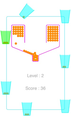 100點自由落球遊戲 - 100 Dots Free Falling Balls Game(圖2)-速報App