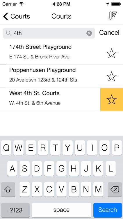 NYC Hoops Map - Basketball Courts in New York City screenshot-3