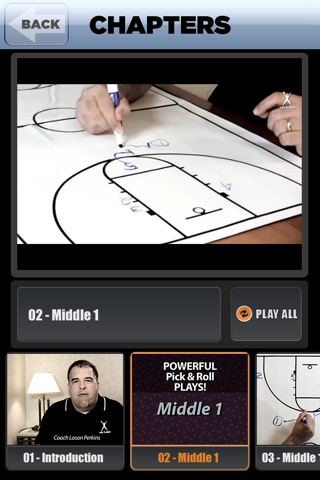 Powerful Pick & Roll Plays - With Coach Lason Perkins - Full Court Basketball Toolbox 13 Training Instruction screenshot 3