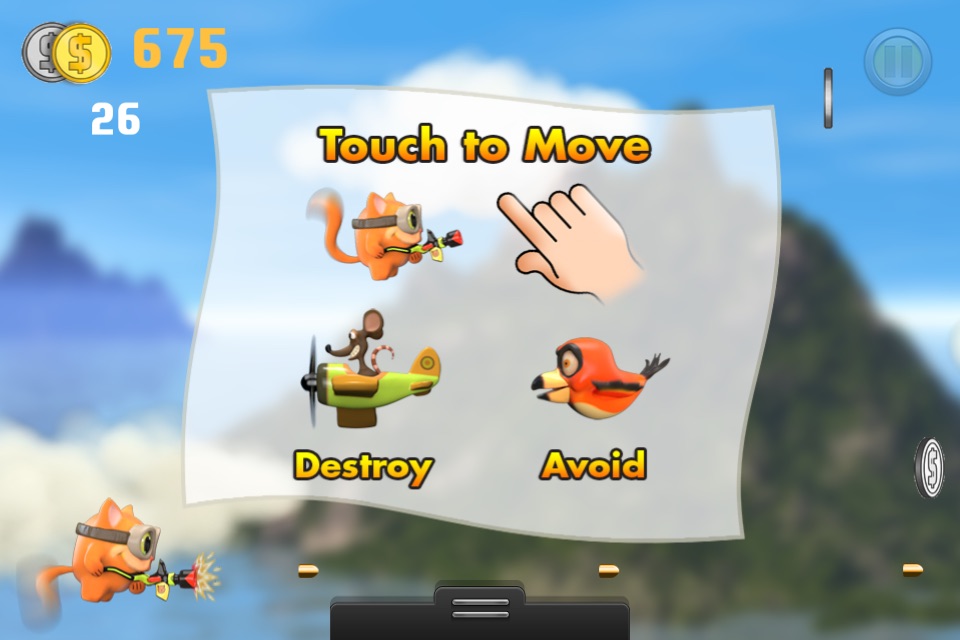 Airplane Cats vs Rats FREE - Tiny Flying Angry Air Battle Game screenshot 4