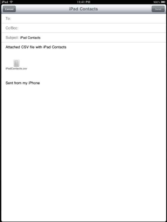 Contacts Exporter - Contacts Backup screenshot-3