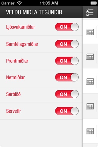 Fjölmiðlavaktin screenshot 4