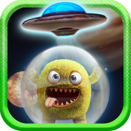 A UFO Angry ALIEN Tower Build - Space Planet Game - Full Version icon