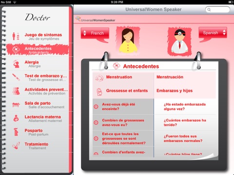 UniversalWomen Speaker: Maternal Health Translator with Audio screenshot 2