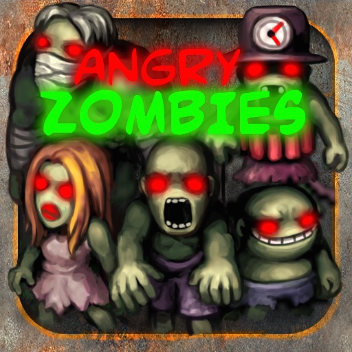 Angry Zombies !! iOS App