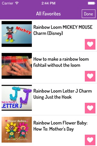 Rainbow Loom - Ultimate Video Guide for Bracelets, Charms, Animals, and many more screenshot 3