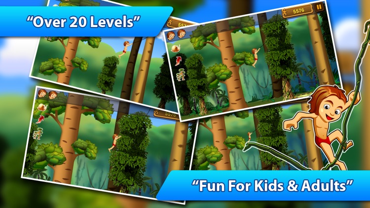 A Jungle Swing - Sonic Rope Dash Physics Game FREE