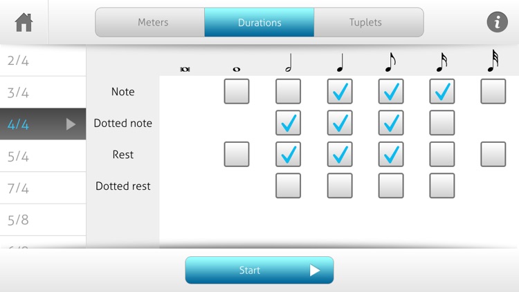 Musition Rhythm Tapping