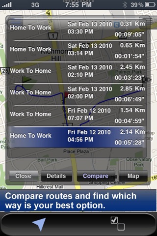 RoutesMap screenshot 4