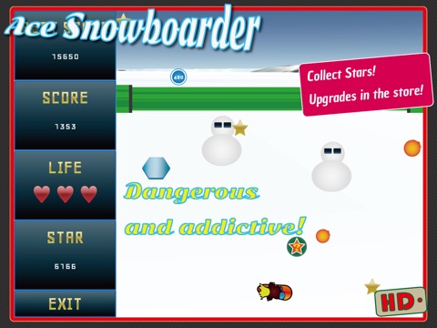 Ace Snowboarder HD screenshot 4