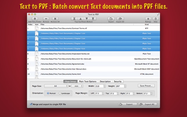 Combining two documents into one pdf