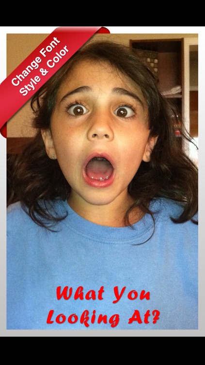 Cap My Pics Plus - Add Funny Random Quotes Or Text Captions To Your Pictures And Images, Add Frames And Change Fonts With Photos Editor Darkroom And Camera - Share On Your Favorite Social Network screenshot-3