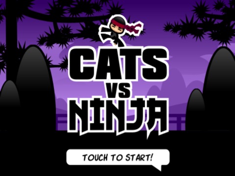 Cats Vs Ninja HD screenshot 2