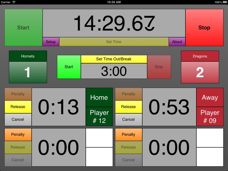 Lacrosse Timer