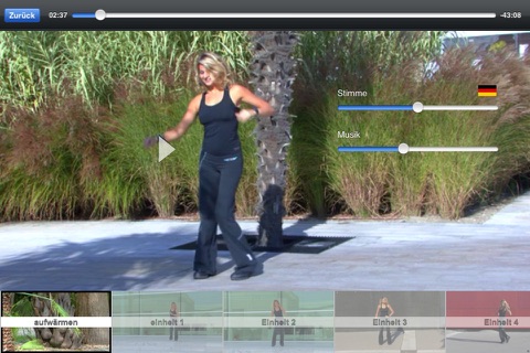 Latino aerobics lite screenshot 4