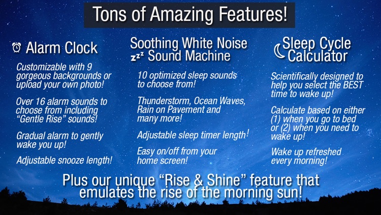 SleepSmart Insomniac Sleep Genius: Best Sleep and Awakening Ever with Alarm Clock, Sleep Cycle and White Noise Sound Machine! screenshot-4