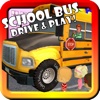 School Bus Drive & Play! Toy Car Game For Toddlers and Kids With Lights, Horn, and Supercar 3D Action