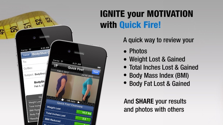 BodyShot - Before & After Photo, Weight, BMI Tracker