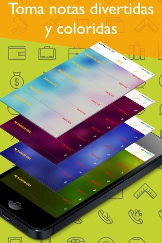 Colored Notes Pro screenshot 2