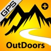 OutDoors Multi Map+ GPS for Hiking, Biking, Skiing & Exploring