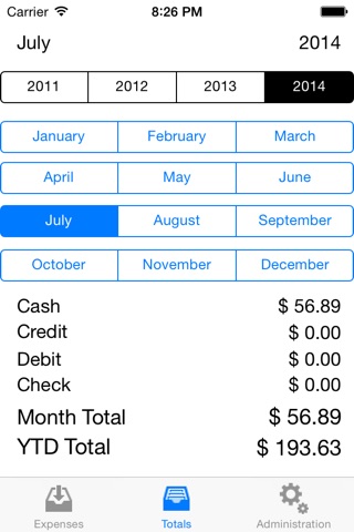 SimpLeeC Personal Expense Tracking System screenshot 3