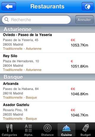 Madrid Multimedia Travelguide in French screenshot 2