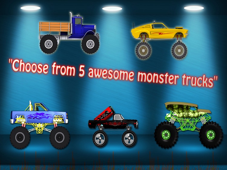 Monster trucks Xtreme Hill Climb HD - Offroad Nitro Car Speed Racing screenshot-4