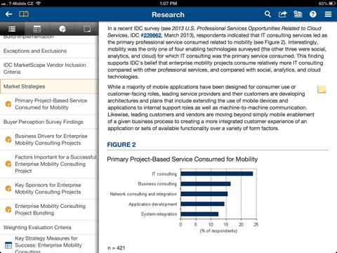 IDC Research Reader screenshot 4