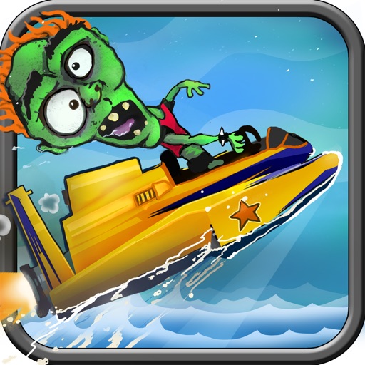 Zombie Jet Speed Boat: Free Multiplayer Fun with Friends - Fast Speed Racing Game for Kids icon