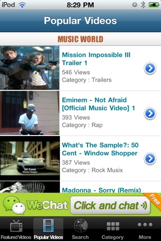 Apptha Music World screenshot 2