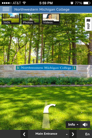 Northwestern Michigan College screenshot 2
