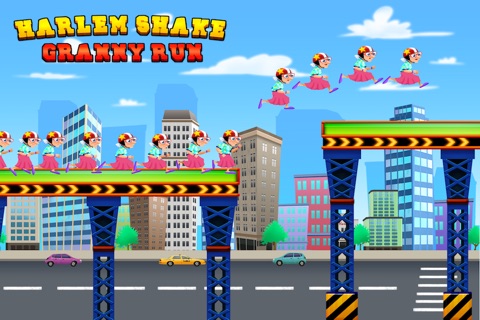 A Harlem Shake Granny Run FREE HD - Endless Multiplayer Runner Race Game screenshot 3