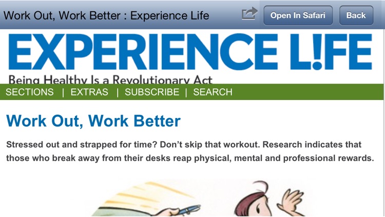 “101 Revolutionary Ways to Be Healthy” from Experience Life magazine and RevolutionaryAct.com screenshot-4