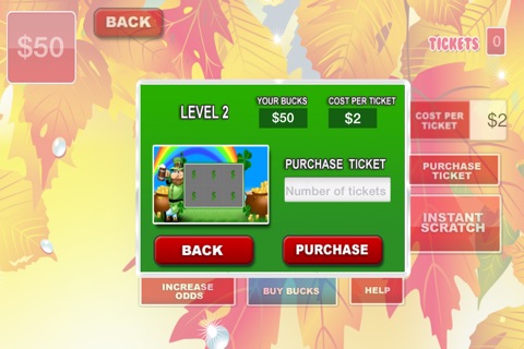Scratchers Bonanza - Lotto Scratch Offs Lifetime Riches Lottery Tickets Free screenshot 3