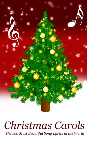 Christmas Carols - The 100 Most Beautiful Song Lyrics in the(圖1)-速報App