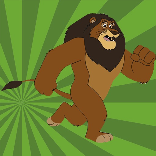 Lion Run Free - Run, escape from zookeeper and return back to madagascar Icon