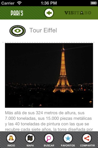 Visitabo Paris Gratuita screenshot 2