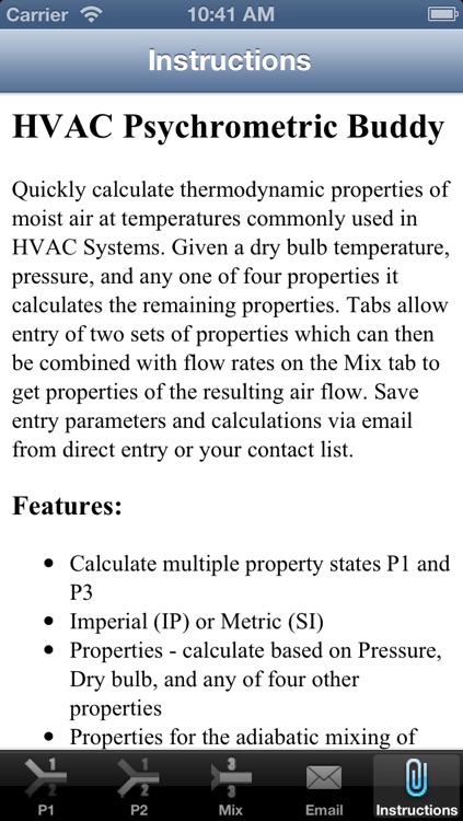 HVAC Buddy® Psychrometric screenshot-3