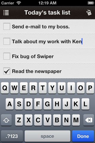 Swiper - Simple ToDo/Task Management screenshot 3