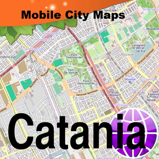 Catania Street Map
