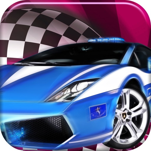 Turbo Police Racing Car : Full Throttle - by Top Free Fun Games icon