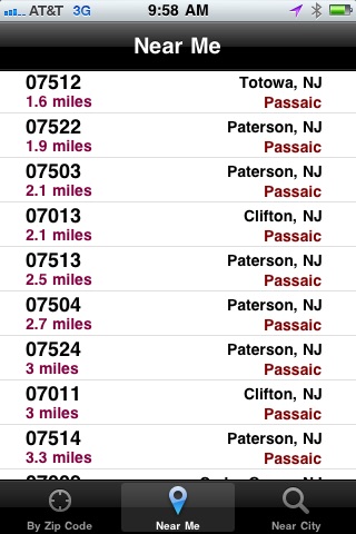 Zip Code Lookup and Locator screenshot 3