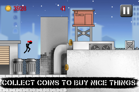 Stickman Runner Game - Free Platform Jumper screenshot 3
