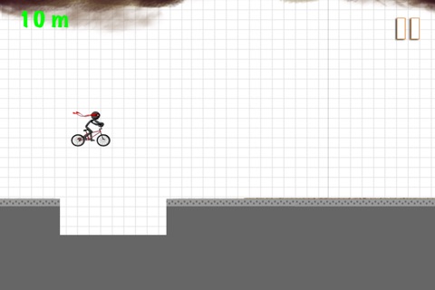 Crazy Stickman Biker - Xtreme Bike Stunts screenshot 2