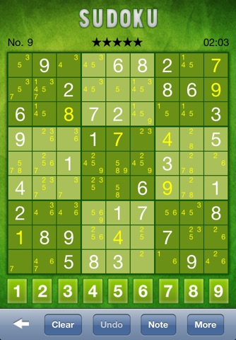Sudoku Master Free screenshot 2