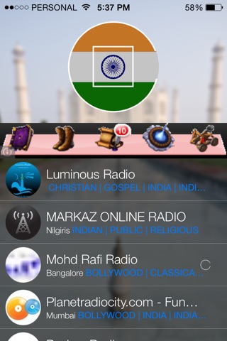 India Radio Free - Tunein to live Indian radio stations screenshot 2